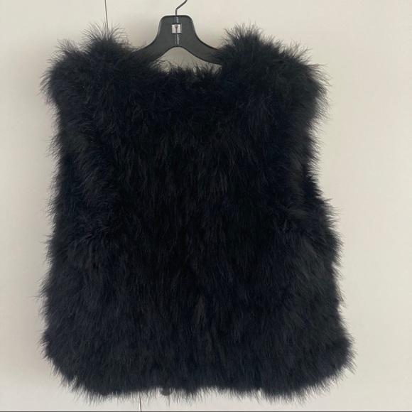 Marabou feather vest - Picture 4 of 5